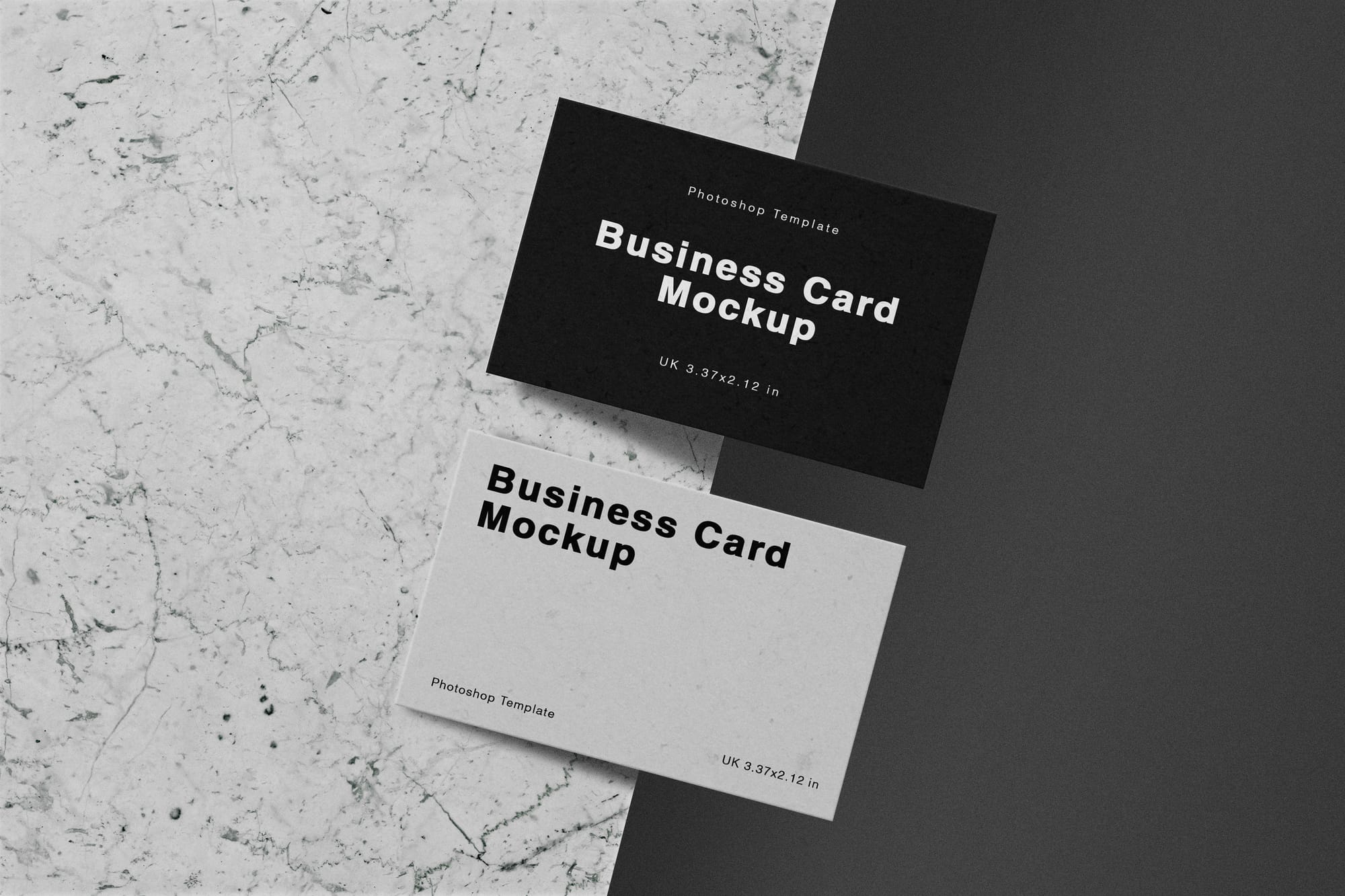 Uk Business Card Mockup