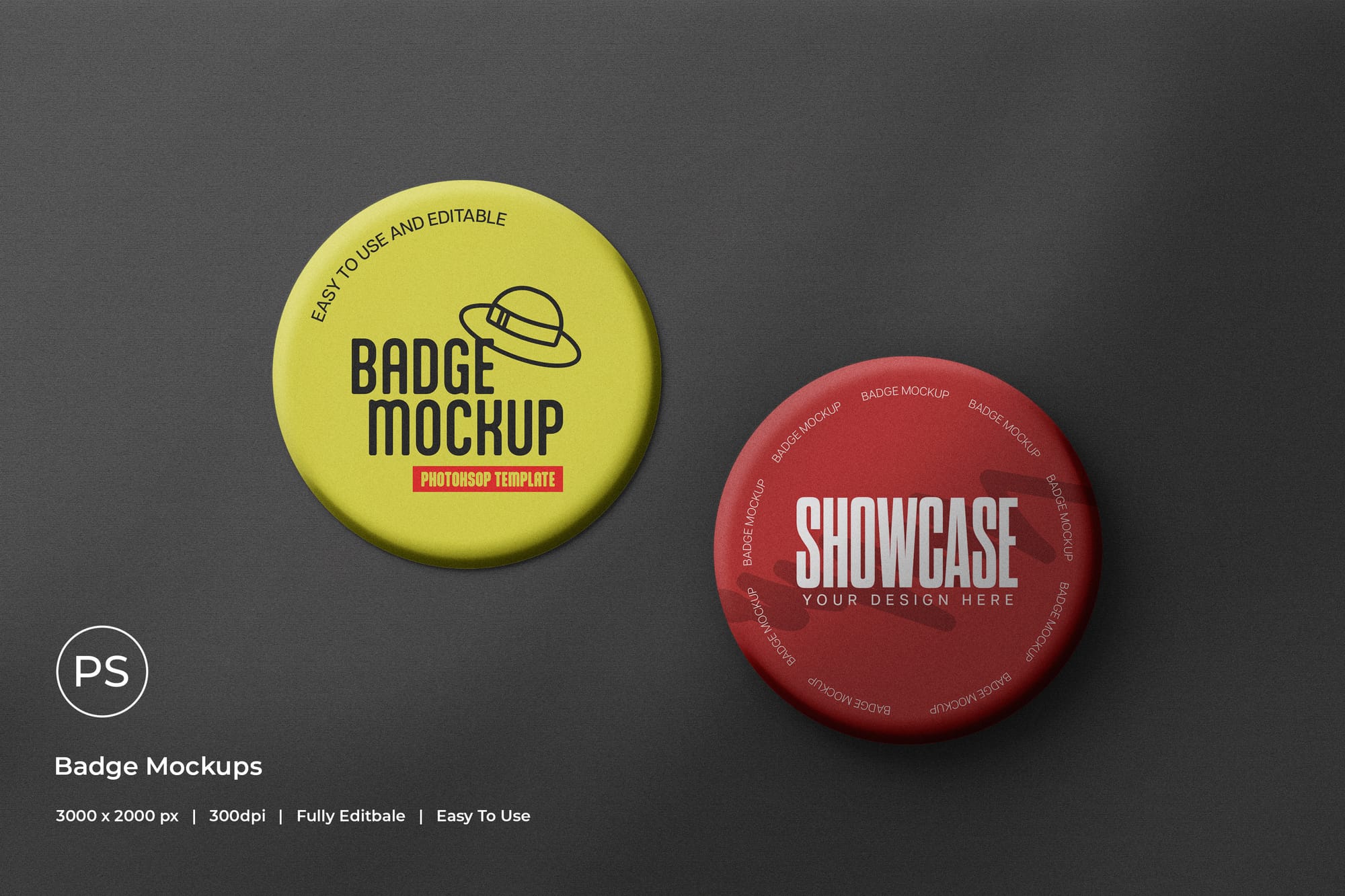 Badge Mockups