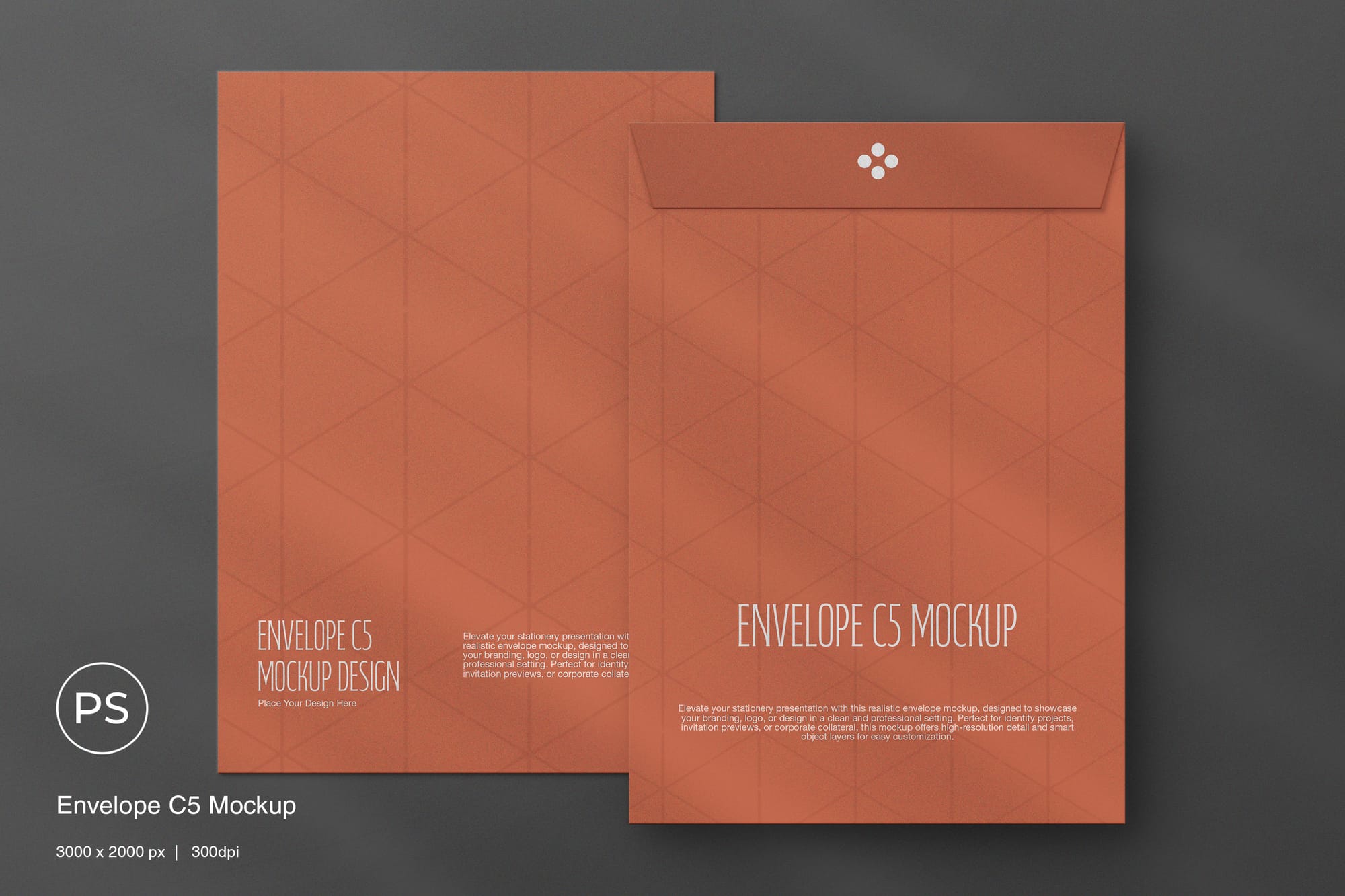 Envelope C5 Mockup