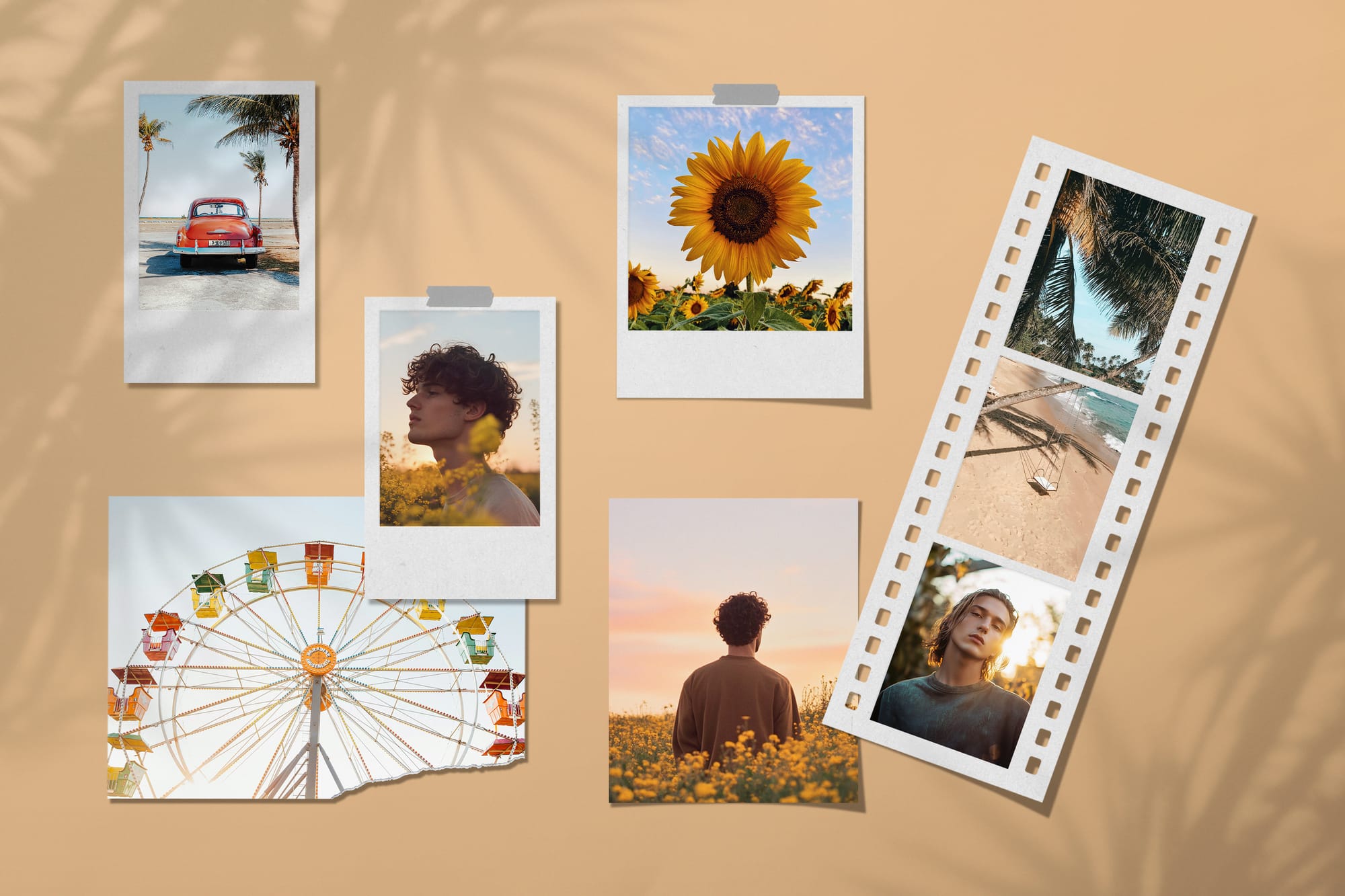 Summer Moodboard Mockup
