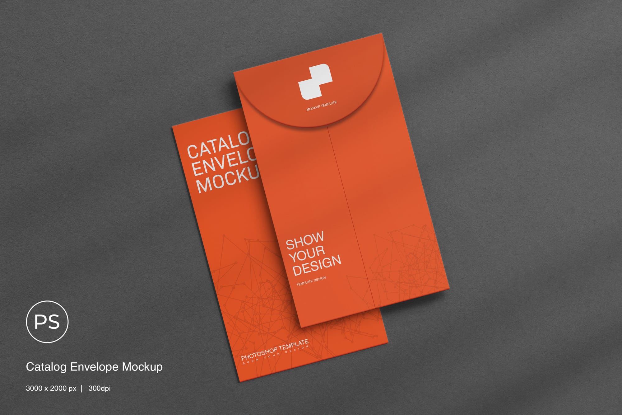 Catalog Envelope Mockup
