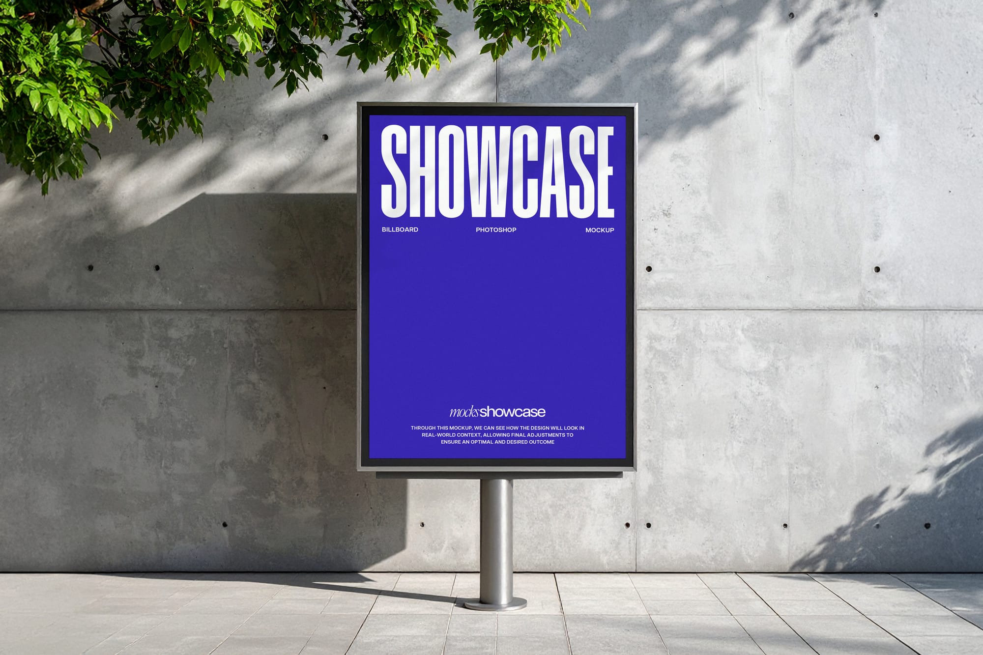 Outdoor Digital Billboard Mockup