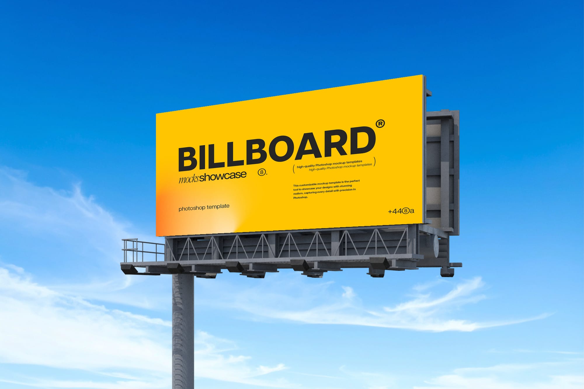 Roadside Billboard Mockup