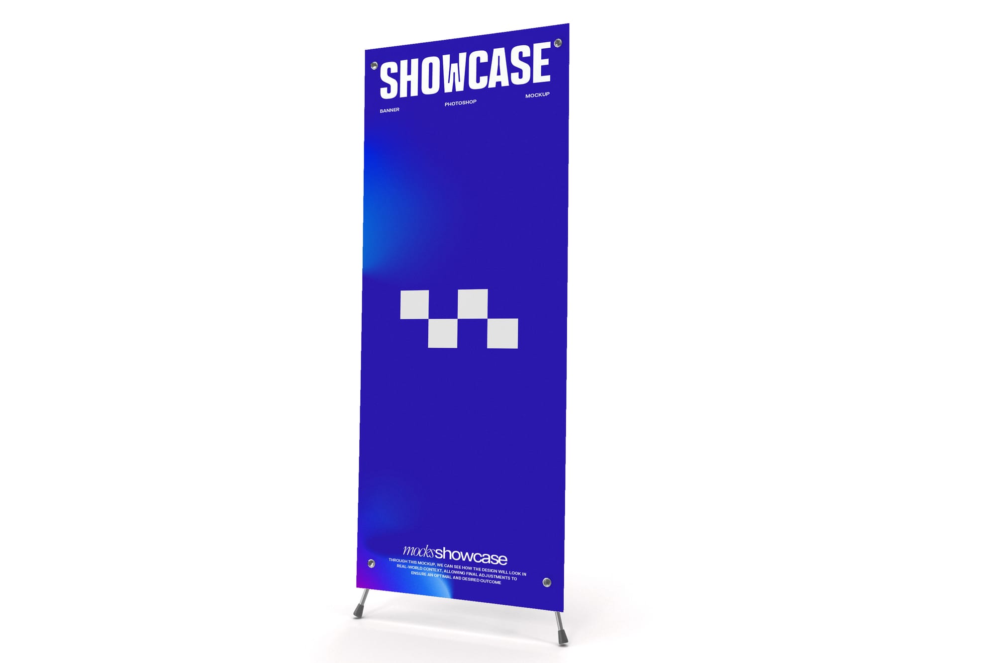 Minimal Roll Up Banner Mockup