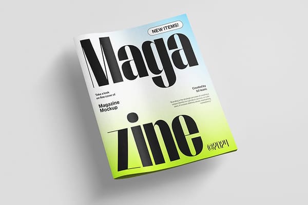 Magazine Cover Mockup