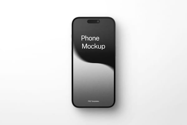 Phone Mockup Front Side