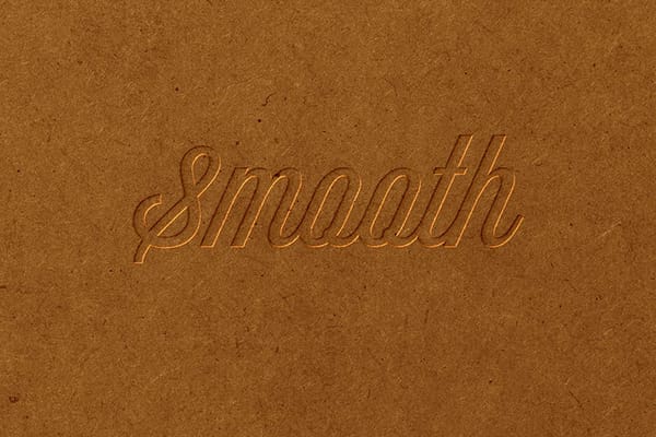 Smooth Carboard Paper Logo Mockup