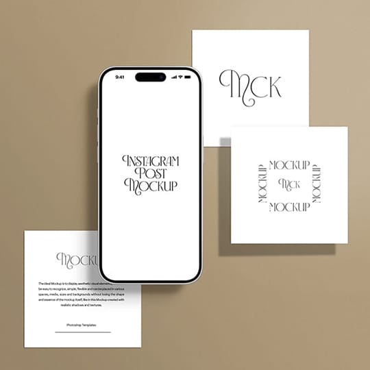 Square Instagram Mockup