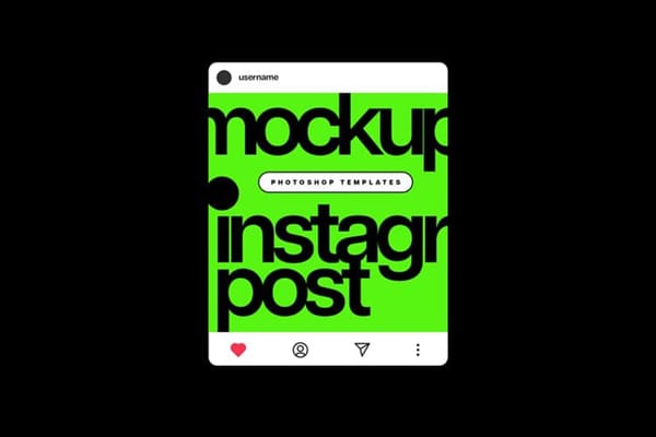Instagram Mockup Single Post