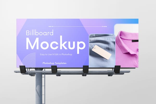 City Billboard Mockup