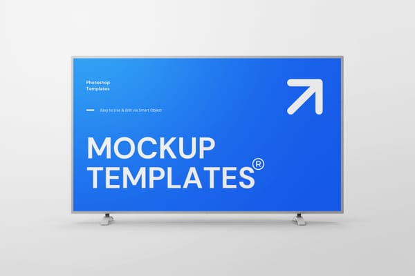 HD TV Mockup