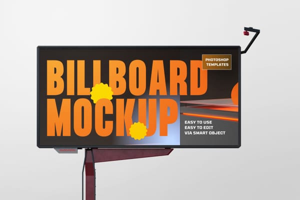 High Billboard Mockup