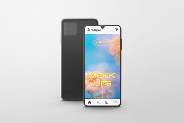 Modern Mobile Phone Mockup