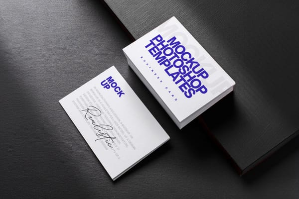 Professional Business Card Mockup