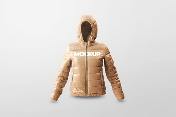 Puffer Jacket Mockup