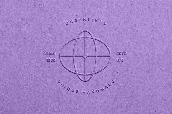 Debossed Logo Mockup