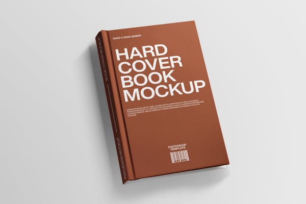 Classic Hard Cover Book Mockup