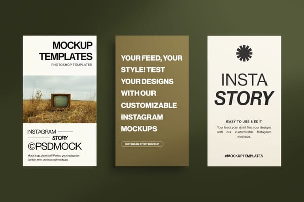 Brand Instagram Story Mockup