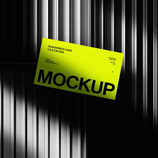 Branding Business Card Mockup