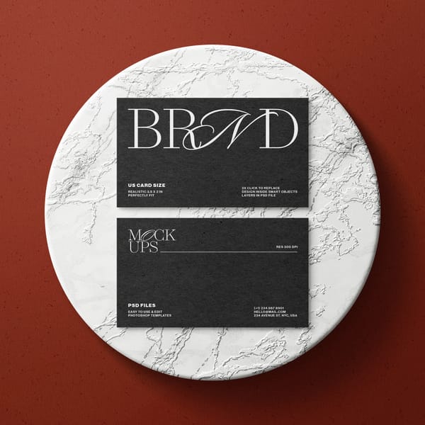 Business Card Mockup