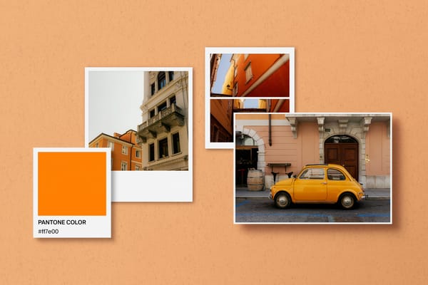 Minimalist Polaroid Photo Frame Mockup
