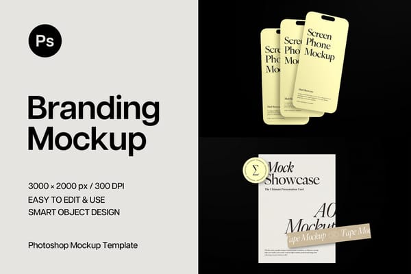 Minimall Branding Mockup