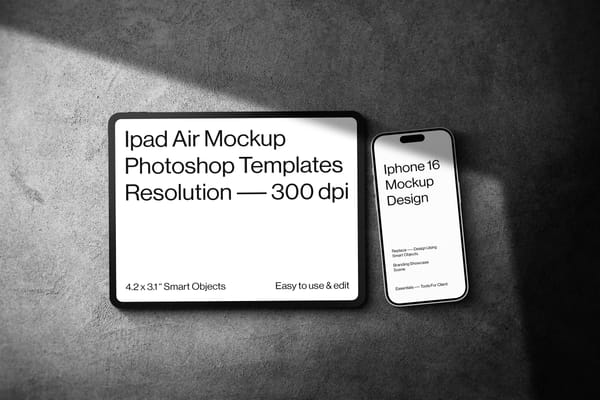 iPad and iPhone Mockup