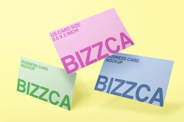 Business Card Branding Mockup
