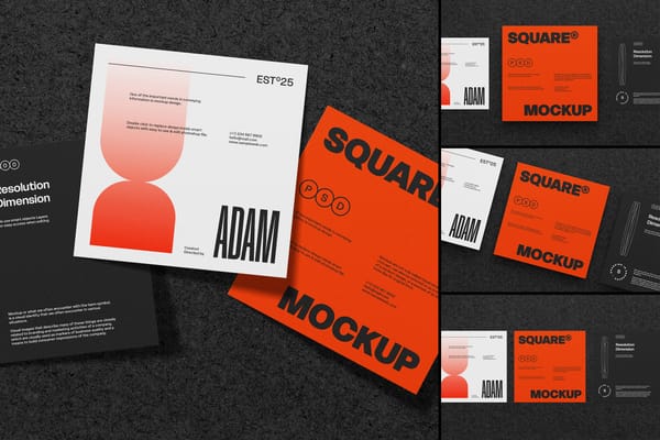 Brand Square Mockup