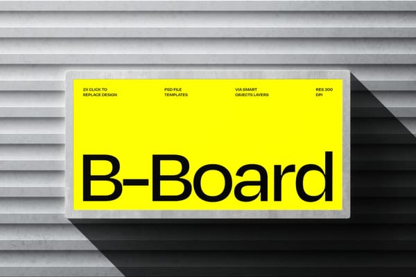 Billboard Screen Mockup