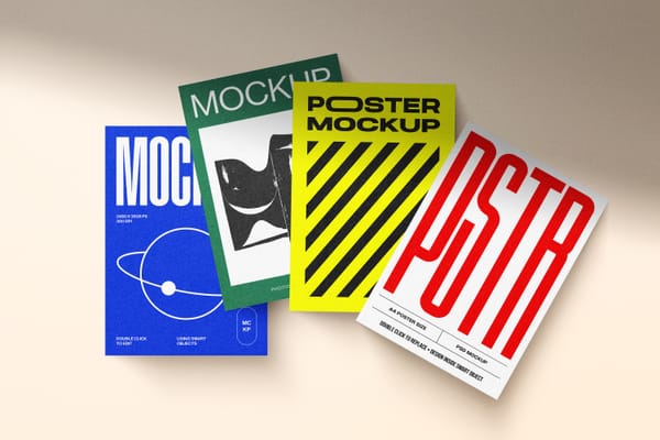 Bold Graphic Poster Mockup