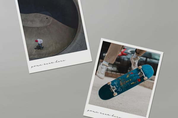 Two Polaroid Mockup