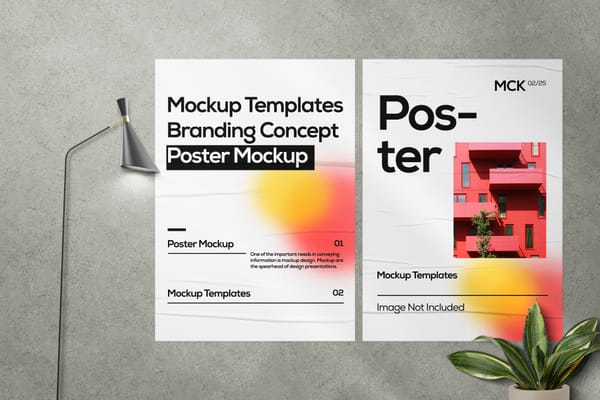 Interior Creative Poster Mockup