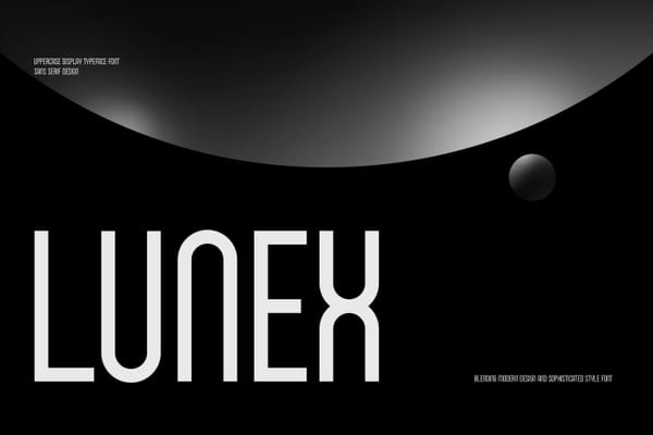 Lunex Font