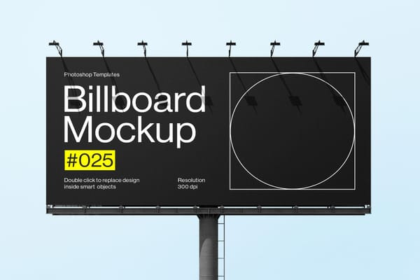 Modern Billboard Mockup