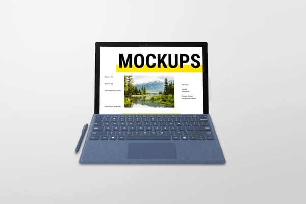 Modern Laptop Mockup