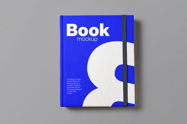 Minimal Book Mockup