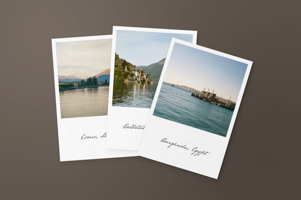 Three Polaroid Mockup