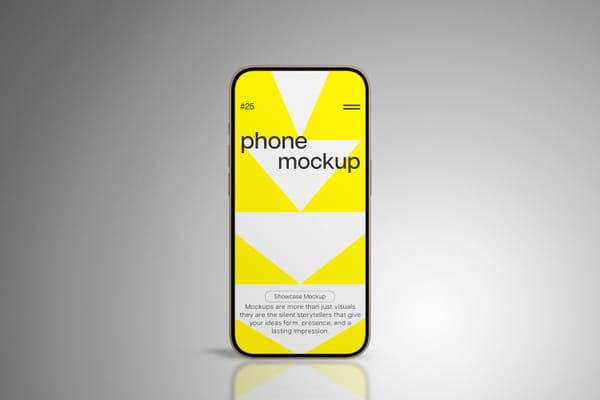 Stand iPhone Mockup