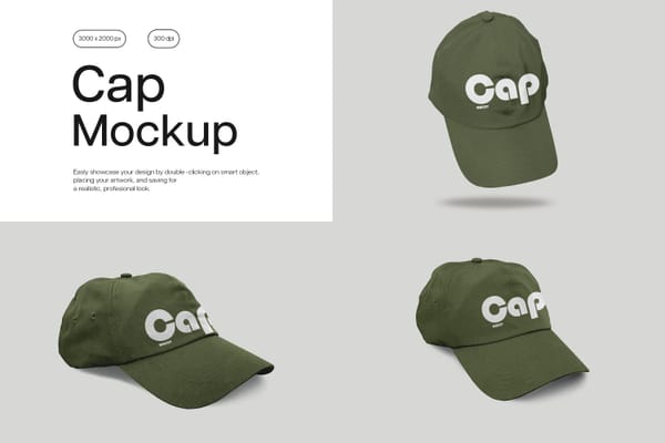 Simple Cap Mockup