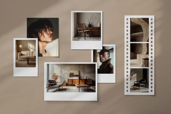Simple Moodboard Mockup