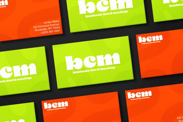Professional Business Card Mockups