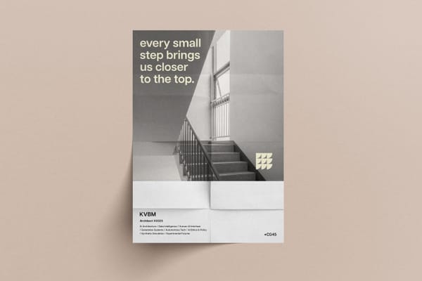 Simple Folded Paper Mockup