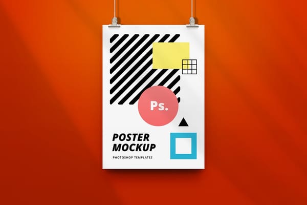 Hanging Poster Mockups