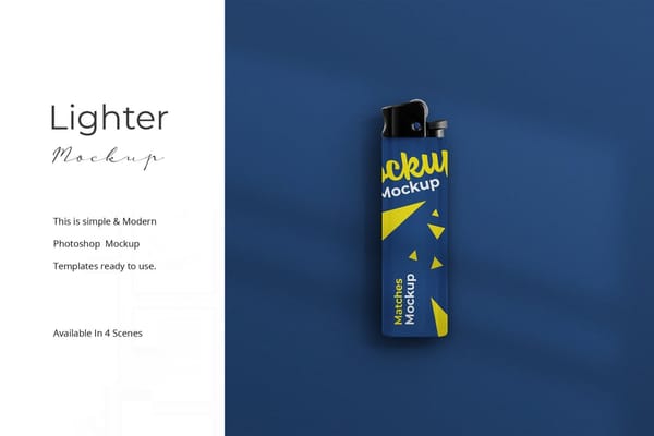 Lighter Mockup
