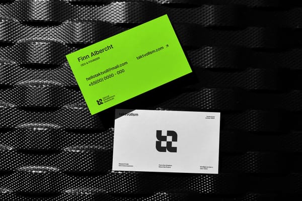 Modern Business Card Mockup
