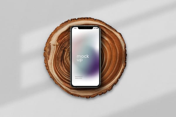 Natural iPhone Mockup