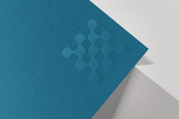 Soft Paper Logo Mockup