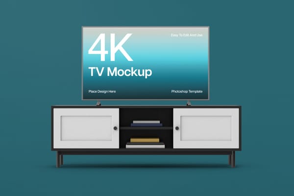 TV Cabinet Mockup