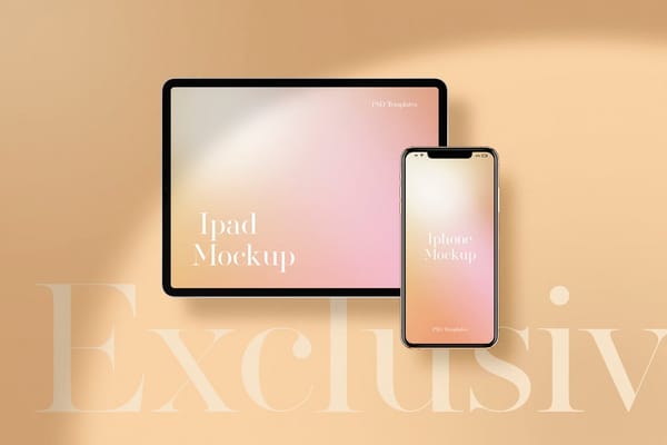 iPad & iPhone Mockup